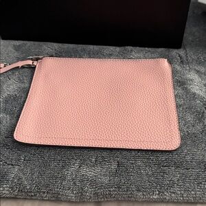 Steve Madden Blush Textured Clutch-NEVER USED